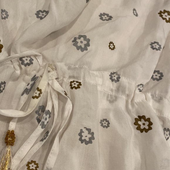 CHACH beach girls gold tassel sequin trim beach cover up dress - Picture 10 of 12